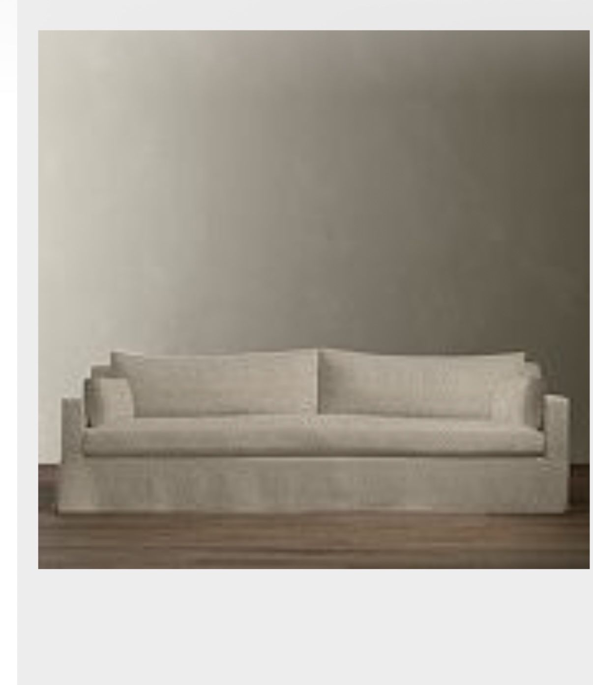 Restoration hardware Couch For Sale OBO