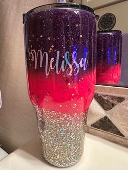 40 OZ Custom Melissa Tumbler RTIC