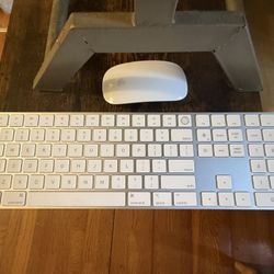 Apple Magic Keyboard with Numeric Keypad And Touch ID / Apple Magic Mouse Bundle 