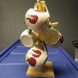 Country Mugs With Stand