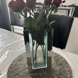 Glass/ Mirror Vase