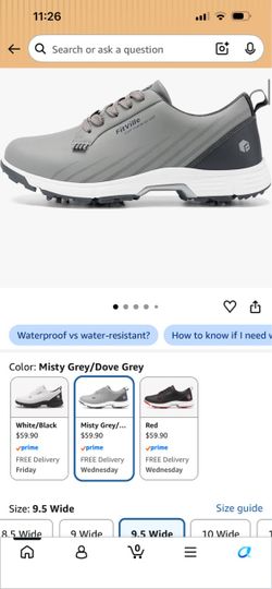 Golf shoes