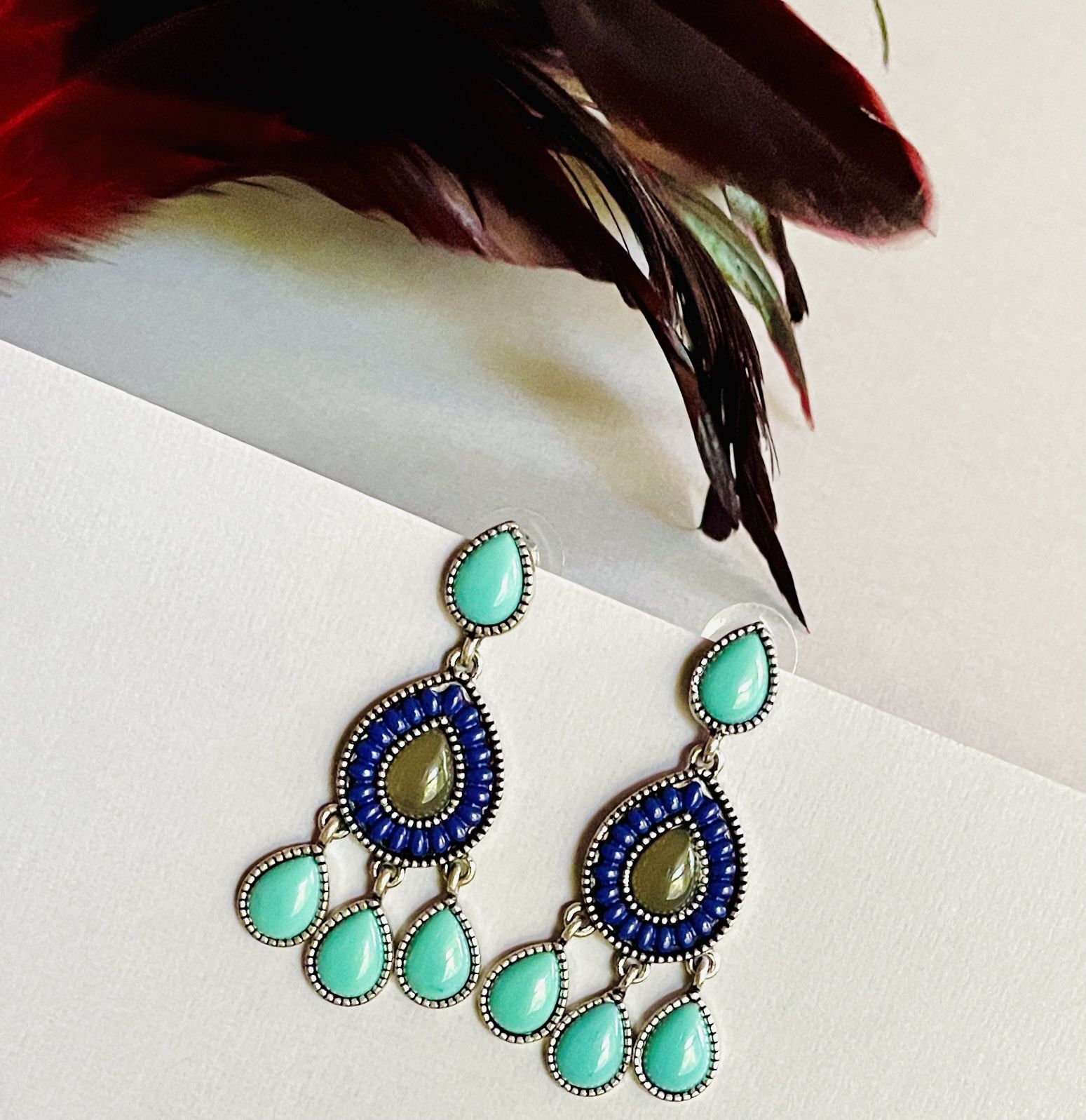 Turquoise Blue Danglers