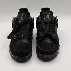 Nike Air Jordan 4 Retro Black Cat 2020 Women's 6 Men's 4.5 CU1110-010 New Box