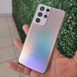 Samsung Galaxy S21 Ultra  , Factory Unlocked,  Excellent Condition Like New 