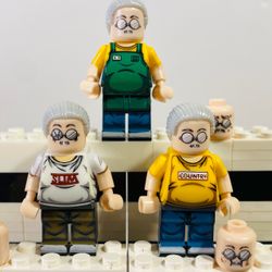 Sakamoto Days Taro Sakamoto Retired Hitman 3pc Minifigures LEGO Compatible Set