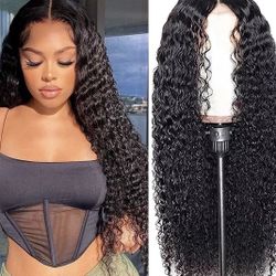 30inch Lace Front Wigs Human Hair Lace Front Wig Kinky Curly Wig Loose Wave Wigs