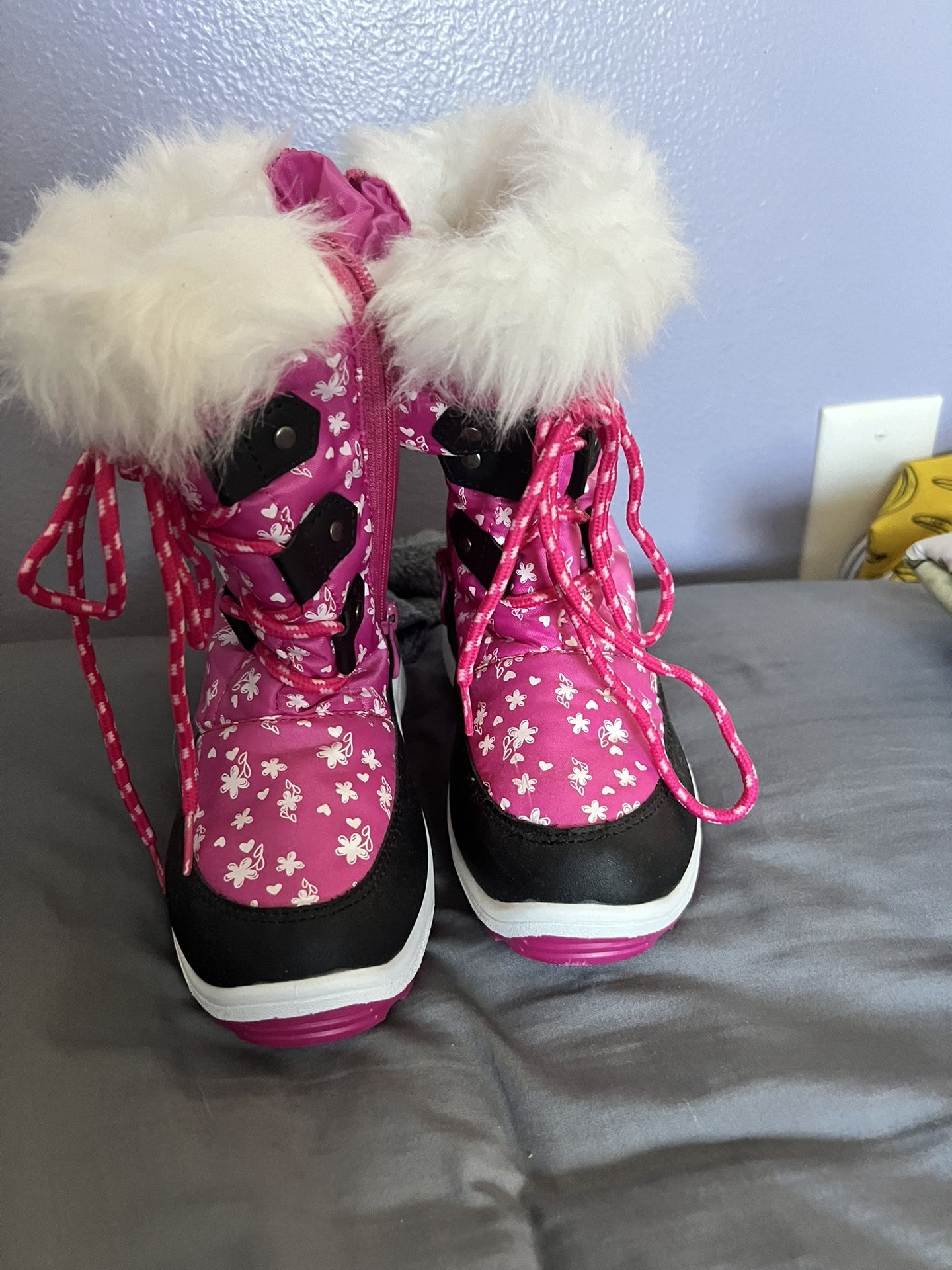 Snow Waterproof Boots For Girl 5-7