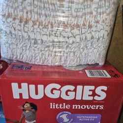 Huggies Size 6 Son 111 Pañales Por $40 Firme
