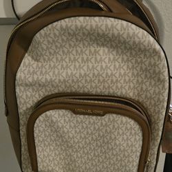 Large Authentic Michael Kors Backpack 