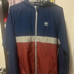 Adidas Skating Windbreaker Jacket (Size: Small)
