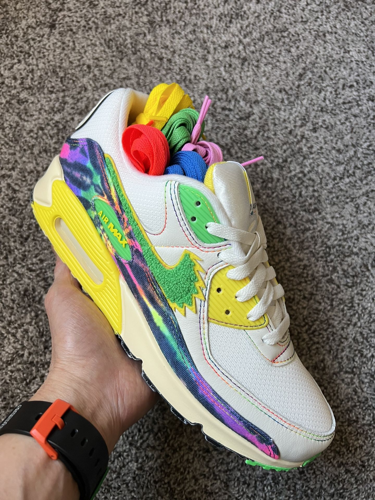 Nike Air Max 90 x University Of Oregon x Grateful Dead 10M