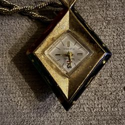 Vintage 17 Jewel Waltham Pendant Watch With Chain