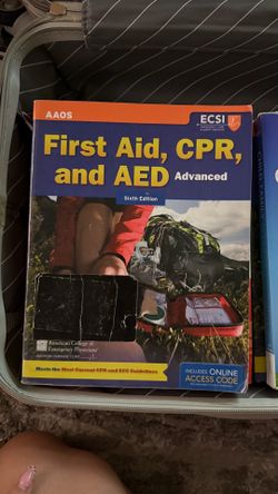 First aid book