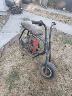 old school mini bike, CatX frame