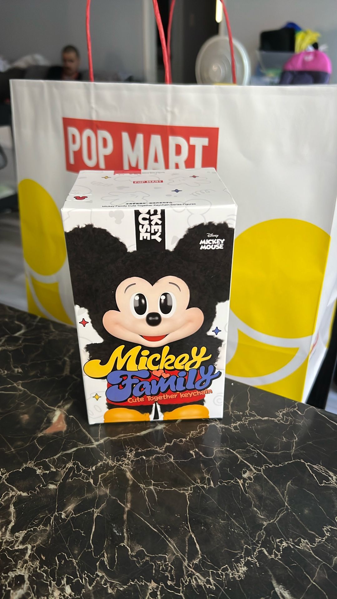 Mickey Family Cute Together Pendants Pop Mart