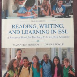 Reading, Writing, and Learning in ESL Textbook, 13th Edition 