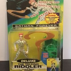 NIB 1995 Deluxe The Talking Riddler Rare