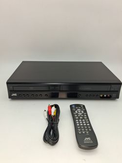 JVC VCR/DVD Player with remote and cable.  Works Great.  In very good condition.