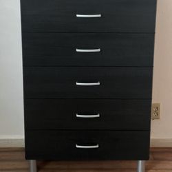 South show Cosmos Black grey top 5 drawers  Dre