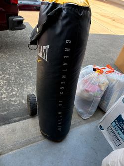 Everlast Heavy punching bag & stand