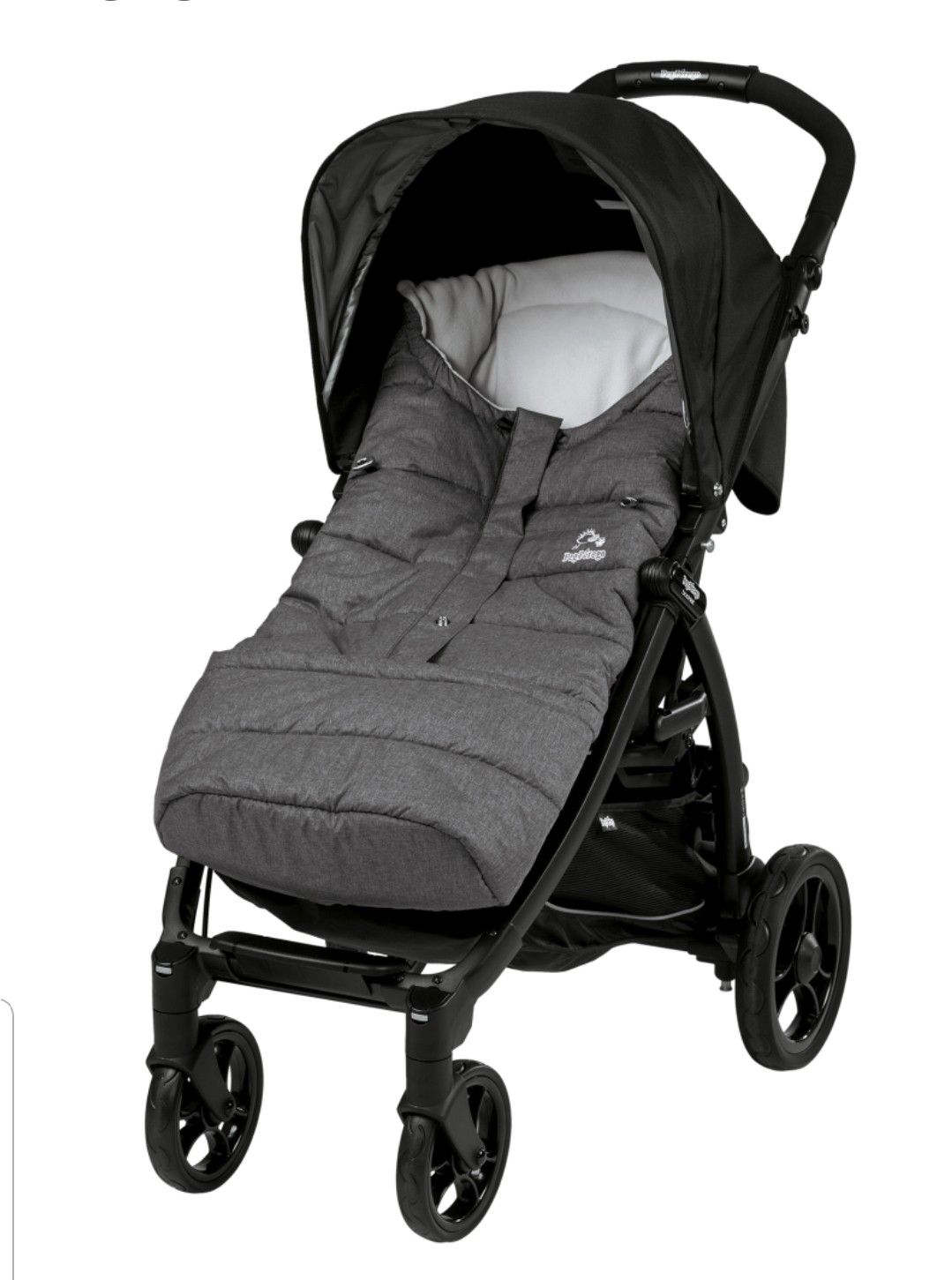 Vario Foot Muff Grey Adjustable Thermore Child Cover Peg-Perego Baby Strollers