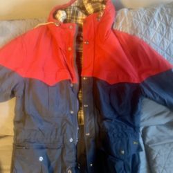 VTG POLO RALPH LAUREN SKI Hikers Climb Patch parka 1992 coat jacket L Sportsman
