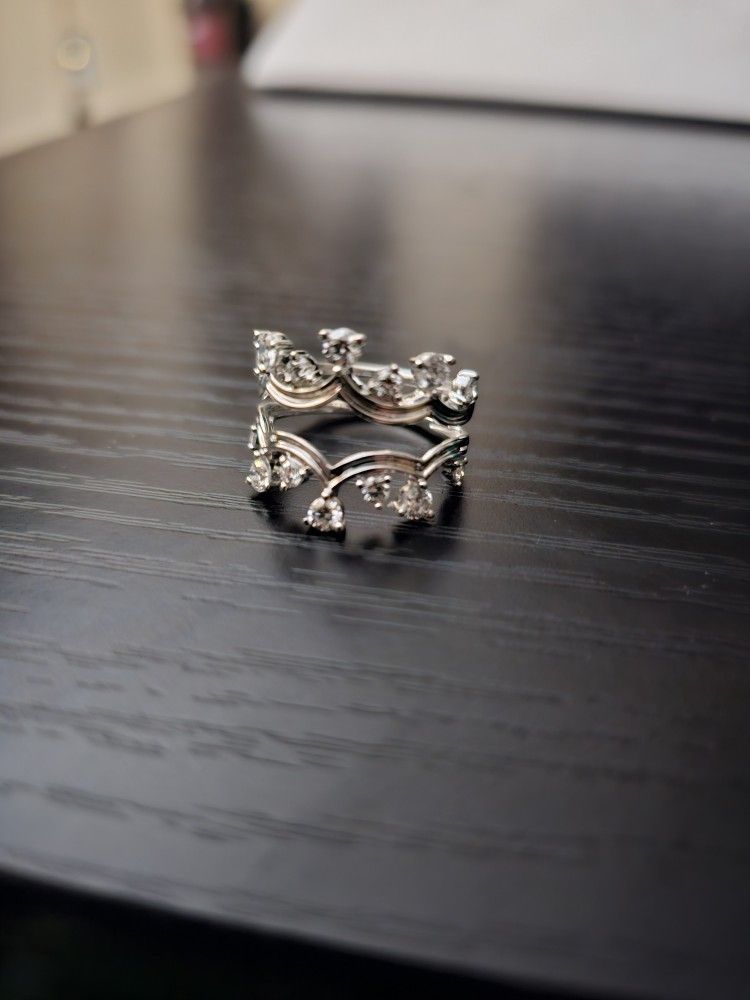 White Gold Dimond Ring Enhancer