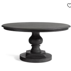 Pottery Barn Nolan Round Pedestal Dining Table (60")