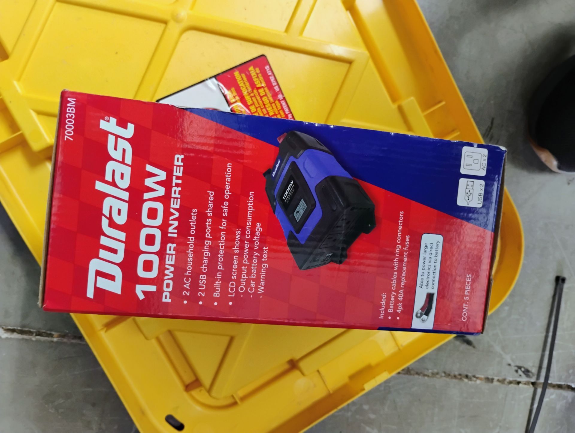 Duralast 1000w power inverter
