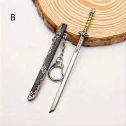 Samurai Knife Keychain