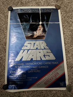 Star Wars 1982 poster (27” x 41”)