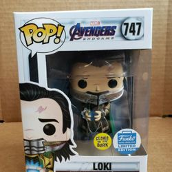 Funko Pop! Marvel: Avengers Endgame Loki with Tesseract Funko Shop Exclusive 