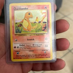 Basic Pokemon Charmander 1995