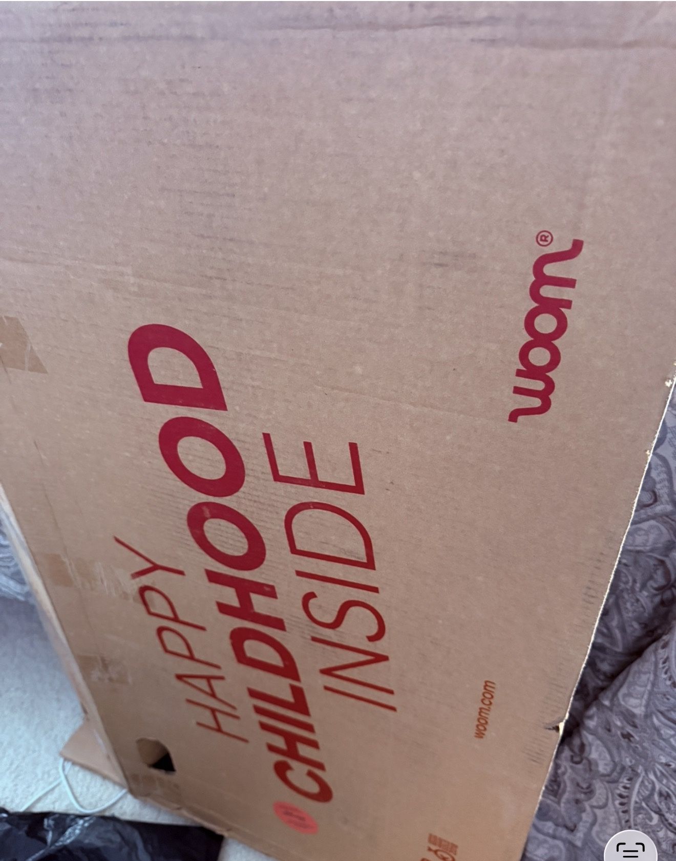 Free - packing Box For Woom 2 (Red)