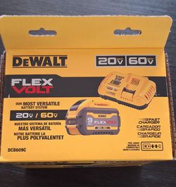 DeWALT FLEXVOLT DCB609C 20V/60V MAX 9Ah Battery and Fast Charger Kit