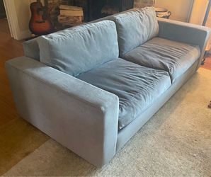 West Elm, Sofa, Chenille fabric, gently used