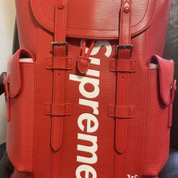 Supreme x Louis Vuitton Christopher Pm Backpack
