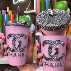 New Pink Bling Cup