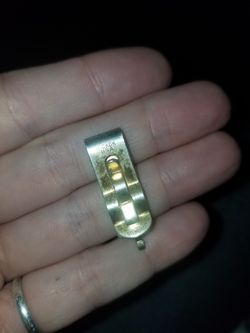 Sterling vintage hickock pendant