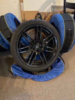 20 inch oem Audi wheels and tires