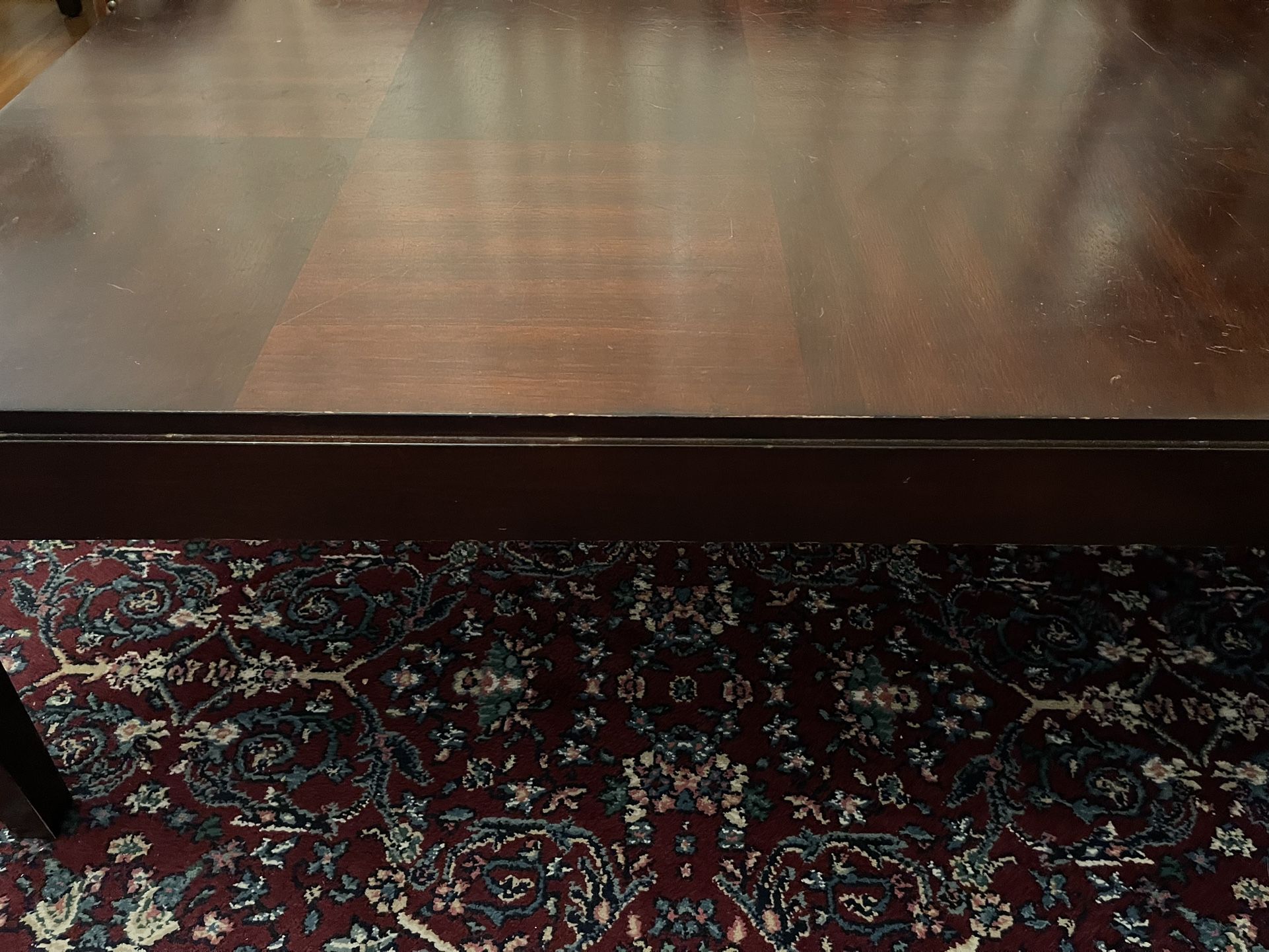 One coffee table one side table good Used Condition