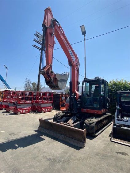 FOR SALE: 2019 Kubota KX080-4SR3A Reduced Tail Swing Excavator - 3,100 Hours – $55,000 + Tax