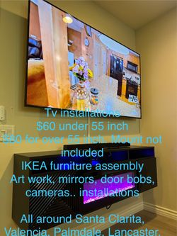 Tv mount and more