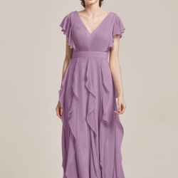 Aw Bridal Lavender Brides Maid/Prom Dress Size 14 - New - Never Worn