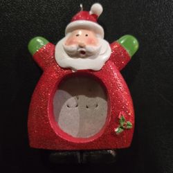 Santa Picture Frame & Ornament