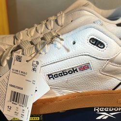 Reebok Club C Tennis Shoes - UNISEX - 12 USA