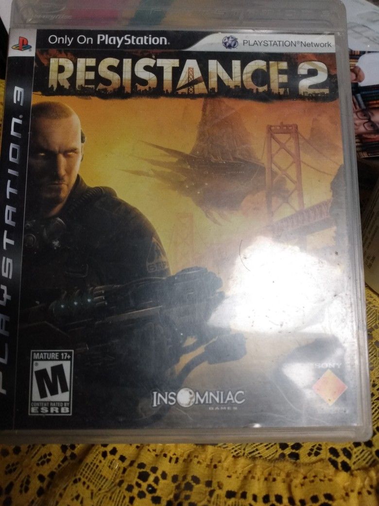 Resistance 2 PlayStation 3 Game