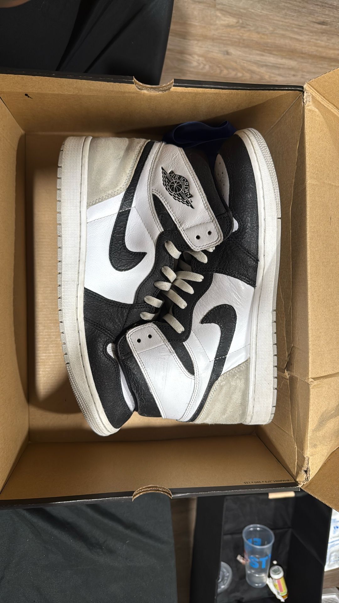 Jordan 1 Grey/black