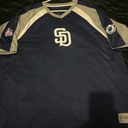 Y2K SD Padres Majestic Cool Base Jersey Size XL 